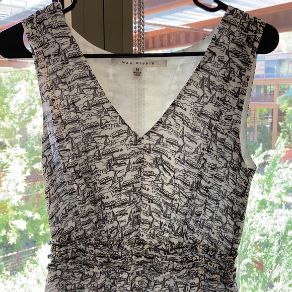 SOLD! Max Studio sailboat dress - Picture 3 of 16